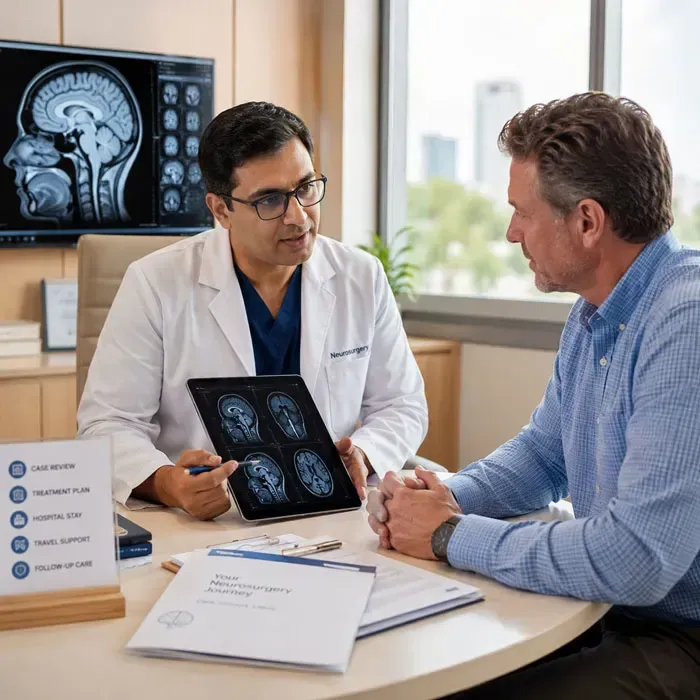 How We Help US Patients Plan Neuro Surgery in India